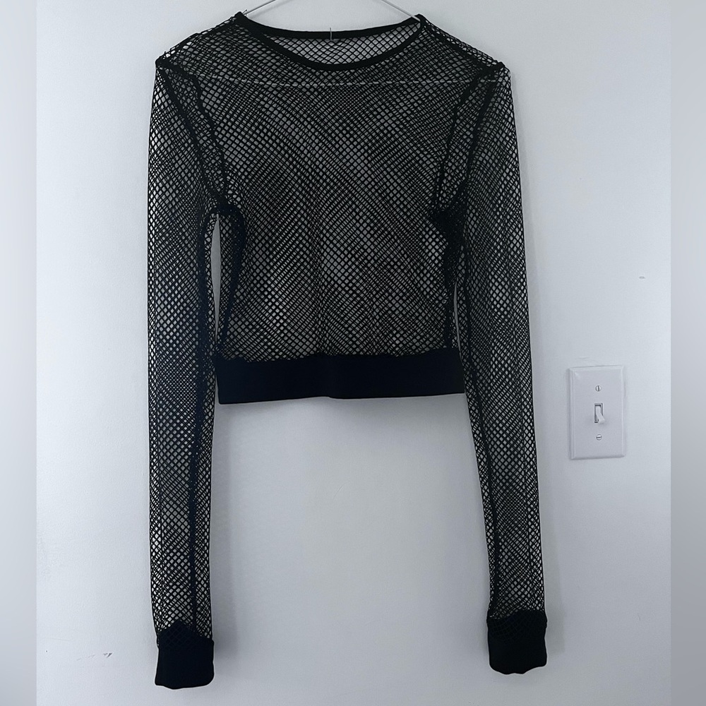 fishnet top